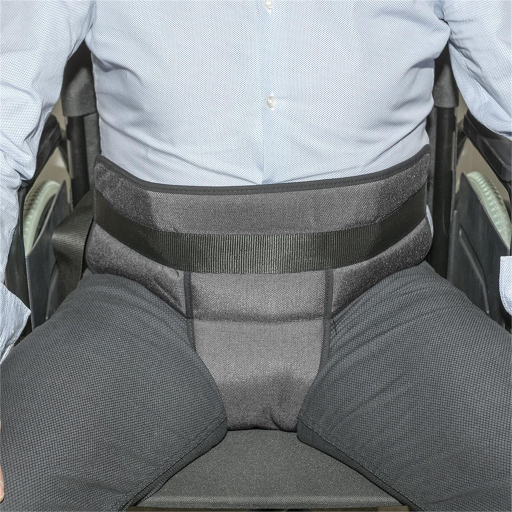 Cinturón para silla de ruedas. Mejora la estabilidad y la seguridad.
